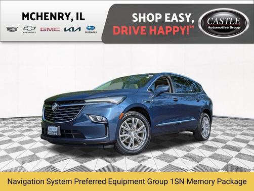 Emperor Blue Metallic 2022 Buick Enclave AWD Premium