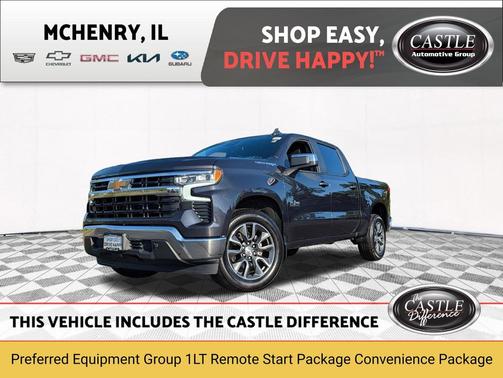 Dark Ash Metallic 2022 Chevrolet Silverado 1500 LT