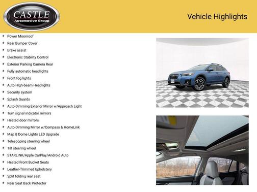 2019 Subaru Crosstrek 2.0i Limited