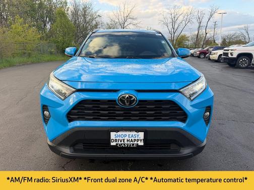Blue Flame 2021 Toyota RAV4 XLE