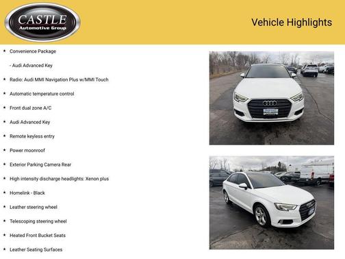 2018 Audi A3 2.0T Premium