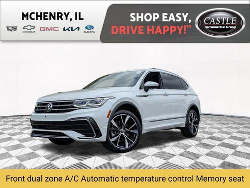 Oryx White Pearl 2022 Volkswagen Tiguan 2.0T SEL R-Line 4MOTION