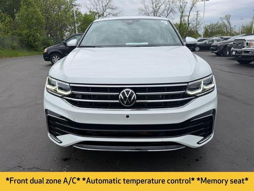 Oryx White Pearl 2022 Volkswagen Tiguan 2.0T SEL R-Line 4MOTION