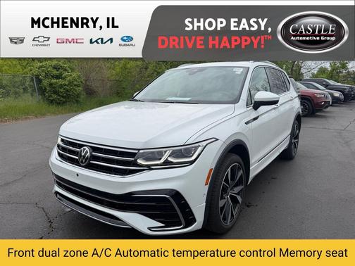 Oryx White Pearl 2022 Volkswagen Tiguan 2.0T SEL R-Line 4MOTION