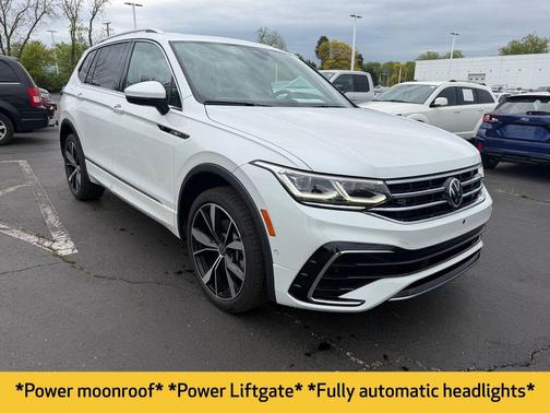Oryx White Pearl 2022 Volkswagen Tiguan 2.0T SEL R-Line 4MOTION