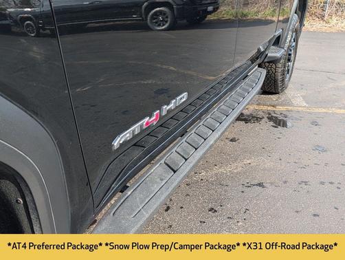 Onyx Black 2026 GMC Sierra 2500 AT4