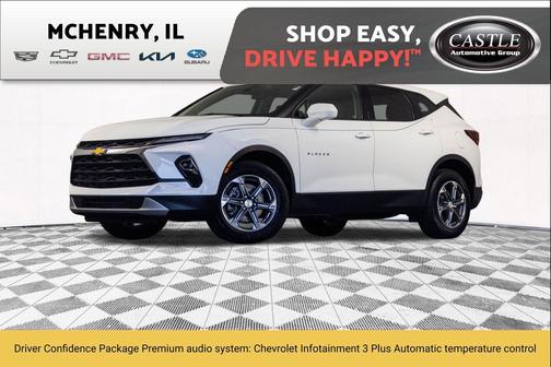 Summit White 2023 Chevrolet Blazer 2LT