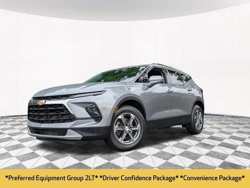 Sterling Gray Metallic 2024 Chevrolet Blazer 2LT