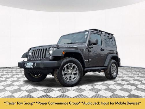 Granite Crystal Metallic Clearcoat 2016 Jeep Wrangler Rubicon