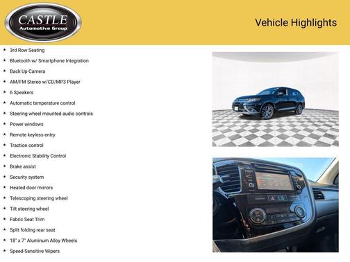 2017 Mitsubishi Outlander ES