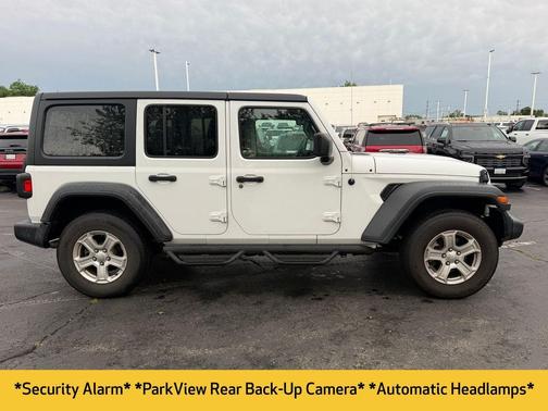 Bright White Clearcoat 2020 Jeep Wrangler Unlimited Sport