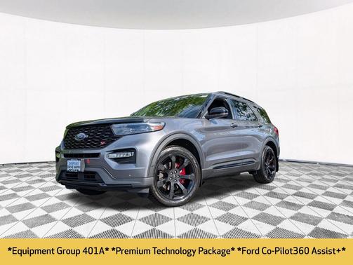 Carbonized Gray Metallic 2022 Ford Explorer ST