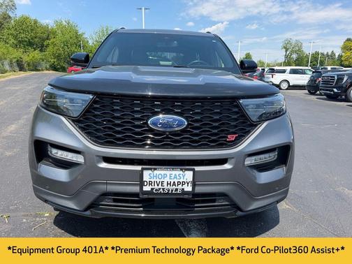 Carbonized Gray Metallic 2022 Ford Explorer ST
