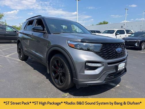 Carbonized Gray Metallic 2022 Ford Explorer ST