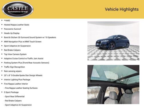 2019 Audi SQ5 3.0T Prestige