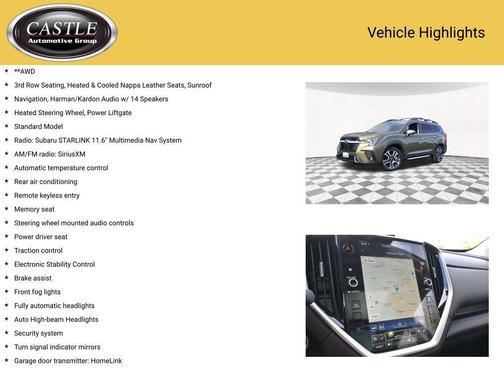 2023 Subaru Ascent Touring 7-Passenger