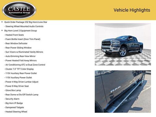Maximum Steel Metallic Clearcoat 2019 RAM 1500 Big Horn