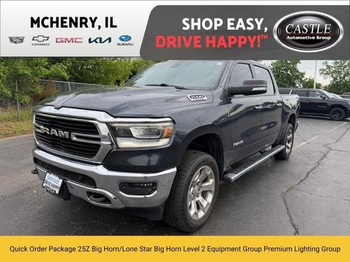 Maximum Steel Metallic Clearcoat 2019 RAM 1500 Big Horn