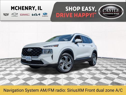 Serenity White Pearl 2023 Hyundai SANTA FE SEL 2.4