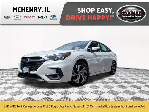 Crystal White Pearl 2025 Subaru Legacy Premium