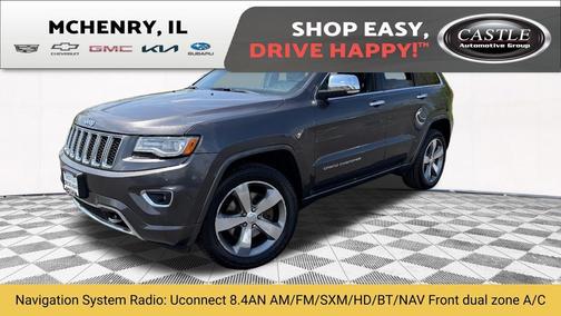 Granite Crystal Metallic Clearcoat 2014 Jeep Grand Cherokee Overland