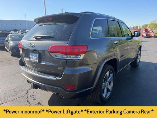 Granite Crystal Metallic Clearcoat 2014 Jeep Grand Cherokee Overland