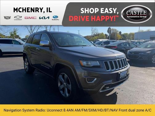 Granite Crystal Metallic Clearcoat 2014 Jeep Grand Cherokee Overland