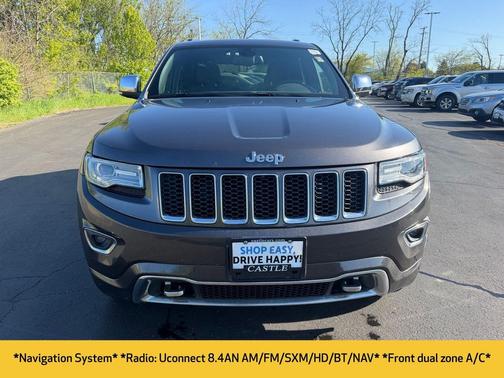Granite Crystal Metallic Clearcoat 2014 Jeep Grand Cherokee Overland