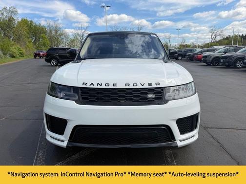 Meribel White Pearl 2019 Land Rover Range Rover Sport Supercharged Dynamic