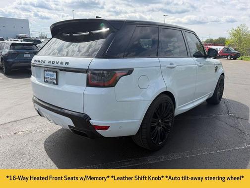 Meribel White Pearl 2019 Land Rover Range Rover Sport Supercharged Dynamic