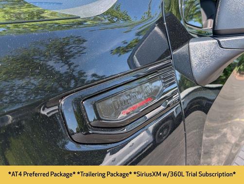 Onyx Black 2025 GMC Sierra 1500 AT4