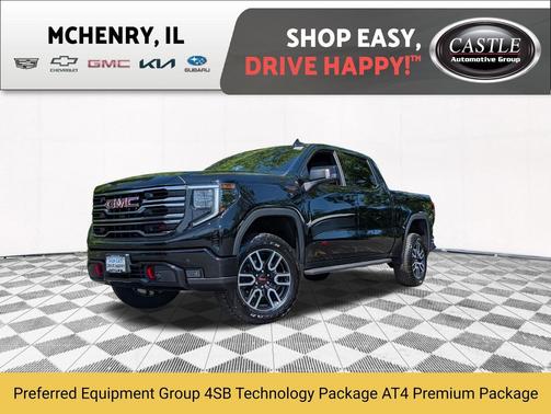 Onyx Black 2025 GMC Sierra 1500 AT4