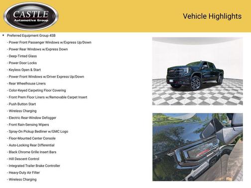 Onyx Black 2025 GMC Sierra 1500 AT4