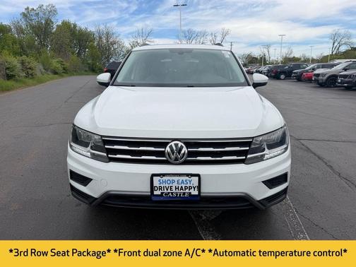 Pure White 2021 Volkswagen Tiguan 2.0T SE