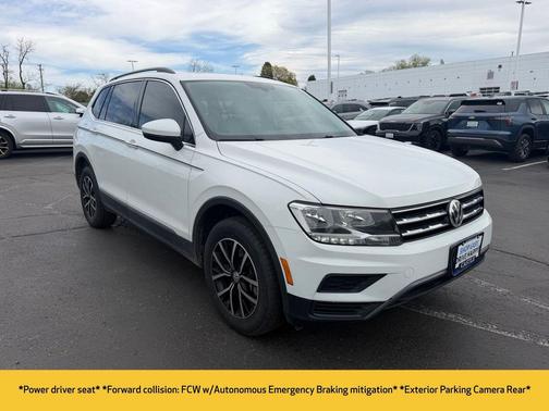 Pure White 2021 Volkswagen Tiguan 2.0T SE
