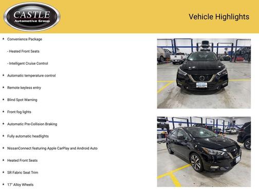 Super Black 2020 Nissan Versa 1.6 S