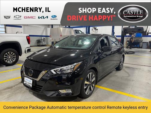 Super Black 2020 Nissan Versa 1.6 S