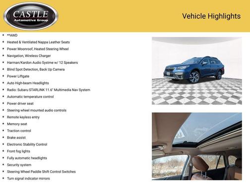 2022 Subaru Outback Touring