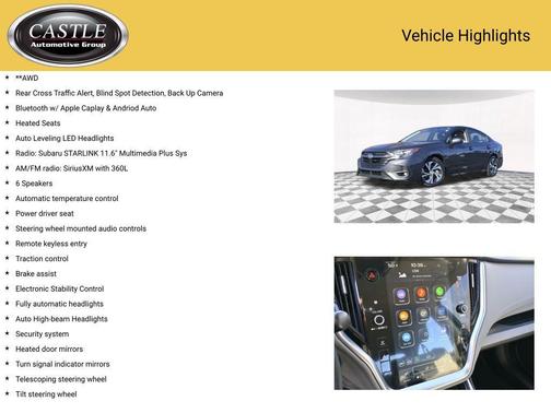 2024 Subaru Legacy Premium