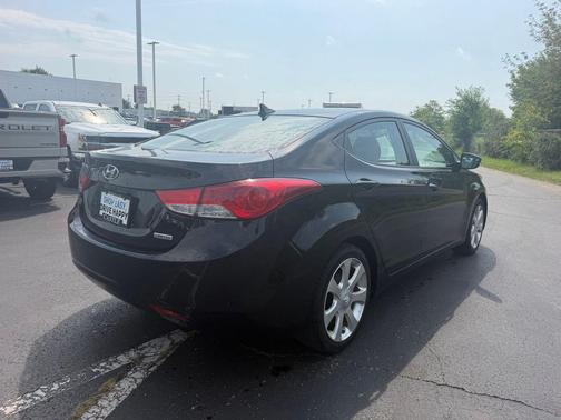 Black Noir Pearl Mica 2012 Hyundai ELANTRA Limited