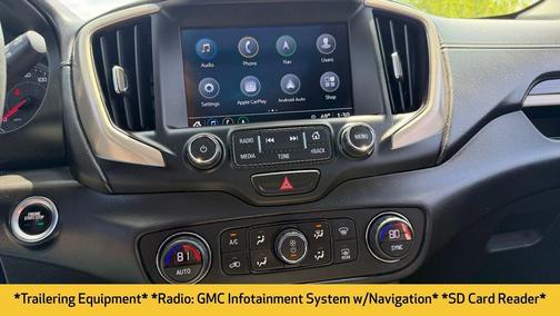 Ebony Twilight Metallic 2018 GMC Terrain Denali