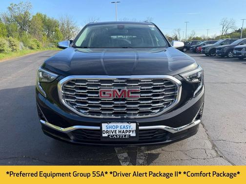 Ebony Twilight Metallic 2018 GMC Terrain Denali