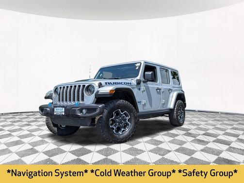 Silver Zynith Clearcoat 2023 Jeep Wrangler 4xe Rubicon