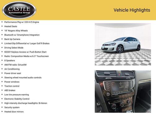 2017 Volkswagen Golf GTI 2.0T S 4-Door