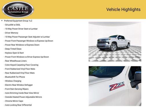 Iridescent Pearl Tricoat 2024 Chevrolet Silverado 1500 LTZ