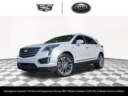 Crystal White Tricoat 2017 Cadillac XT5 Premium Luxury