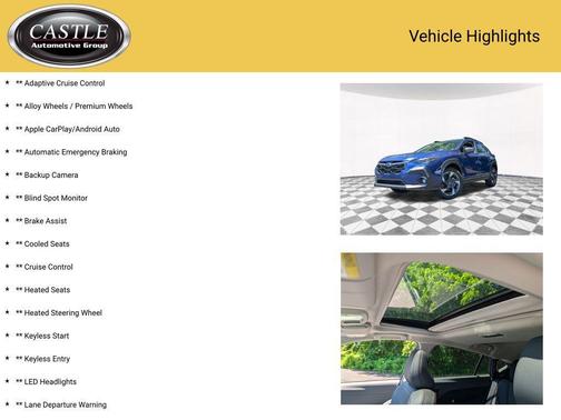Sapphire Blue Pearl 2025 Subaru Crosstrek Limited