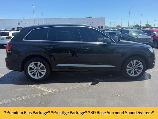 Black 2017 Audi Q7 3.0T Premium