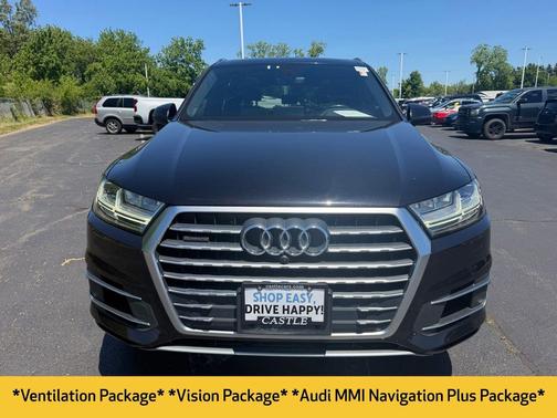 Black 2017 Audi Q7 3.0T Premium