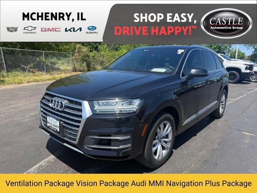 Black 2017 Audi Q7 3.0T Premium